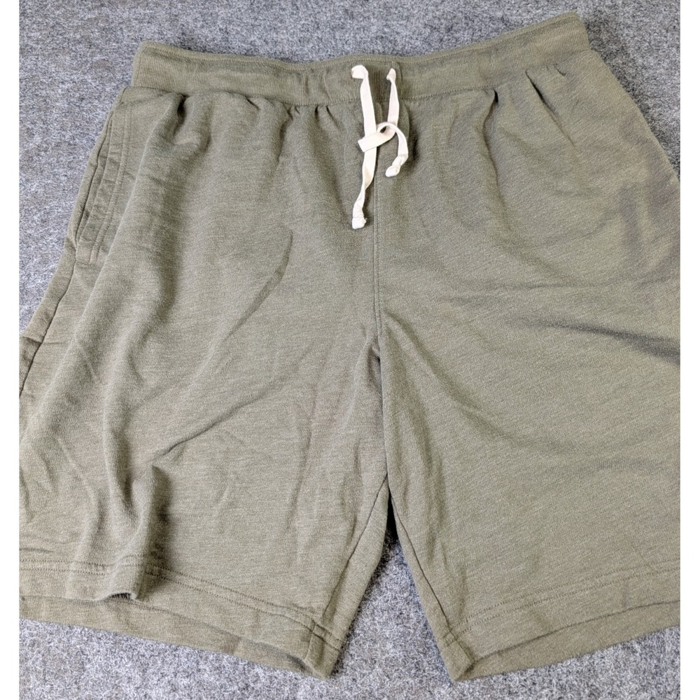 BCG Mens XL Shorts Medium Gray Drawstring Pockets